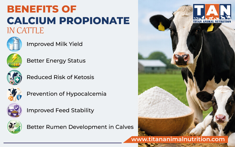 Benefits of Calcium Propionate in Cattle Benefits of Calcium Propionate in Cattle