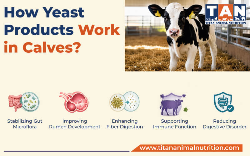 How Yeast Products Work in Calves?