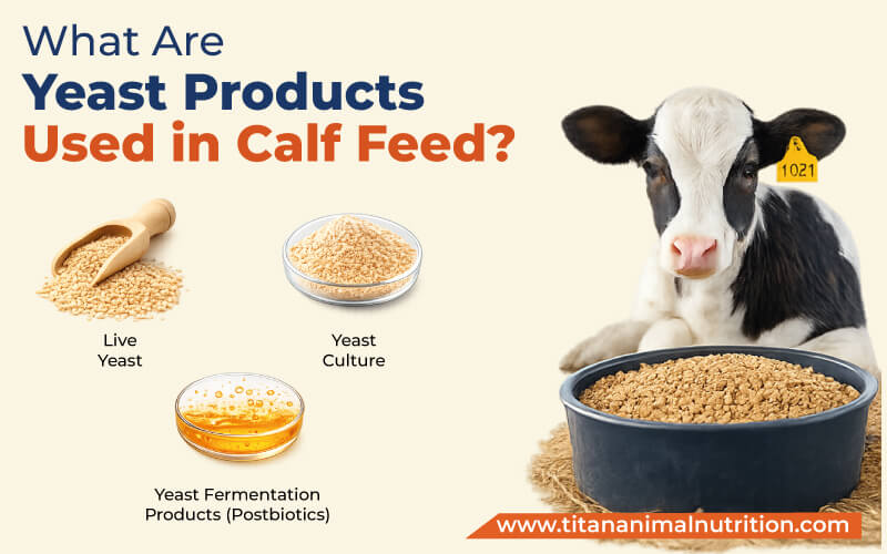 What Are Yeast Products Used in Calf Feed?